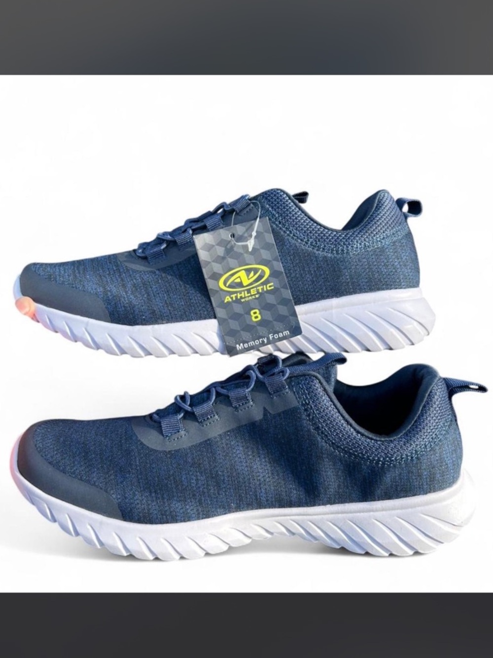 AV Athletic works Navy Blue Memory Foam Sneakers women’s 8